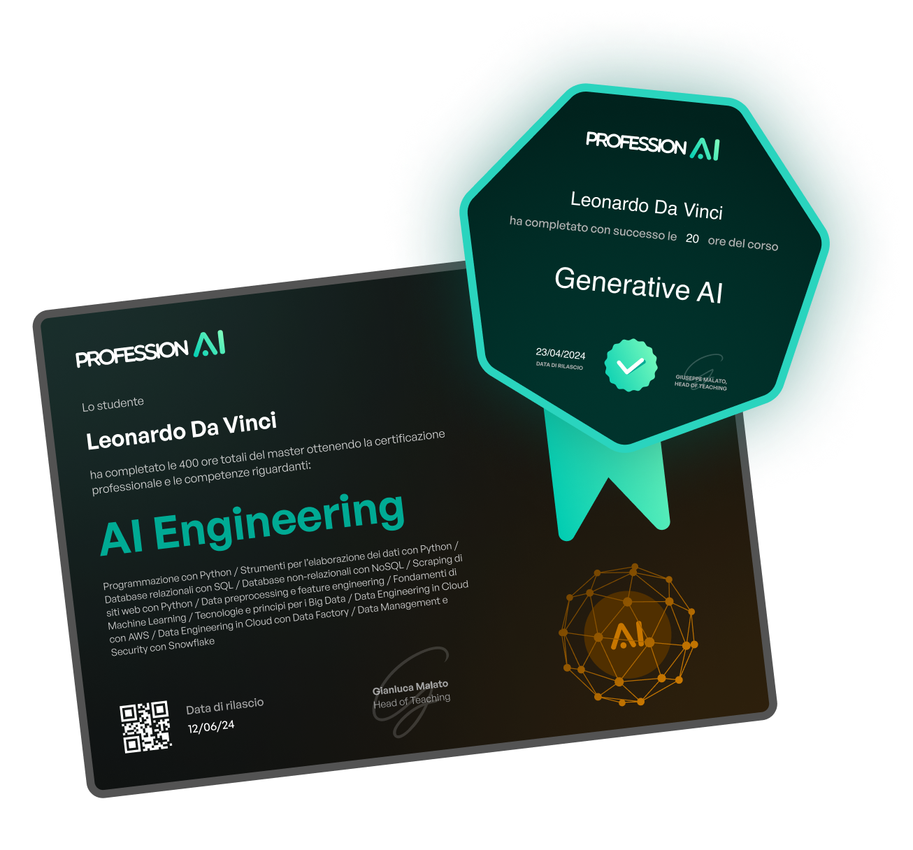 CERTIFICAZIONE RICONOSCIUTA
